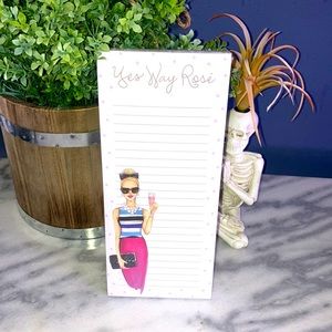 Yes way Rose notepad